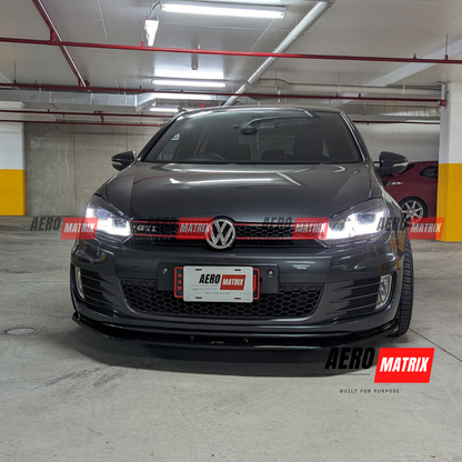 Volkswagen Golf Mk6 GTI 2009–2013 Front Lip