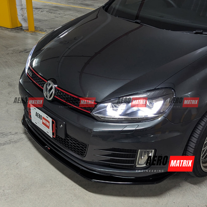 Volkswagen Golf Mk6 GTI 2009–2013 Front Lip