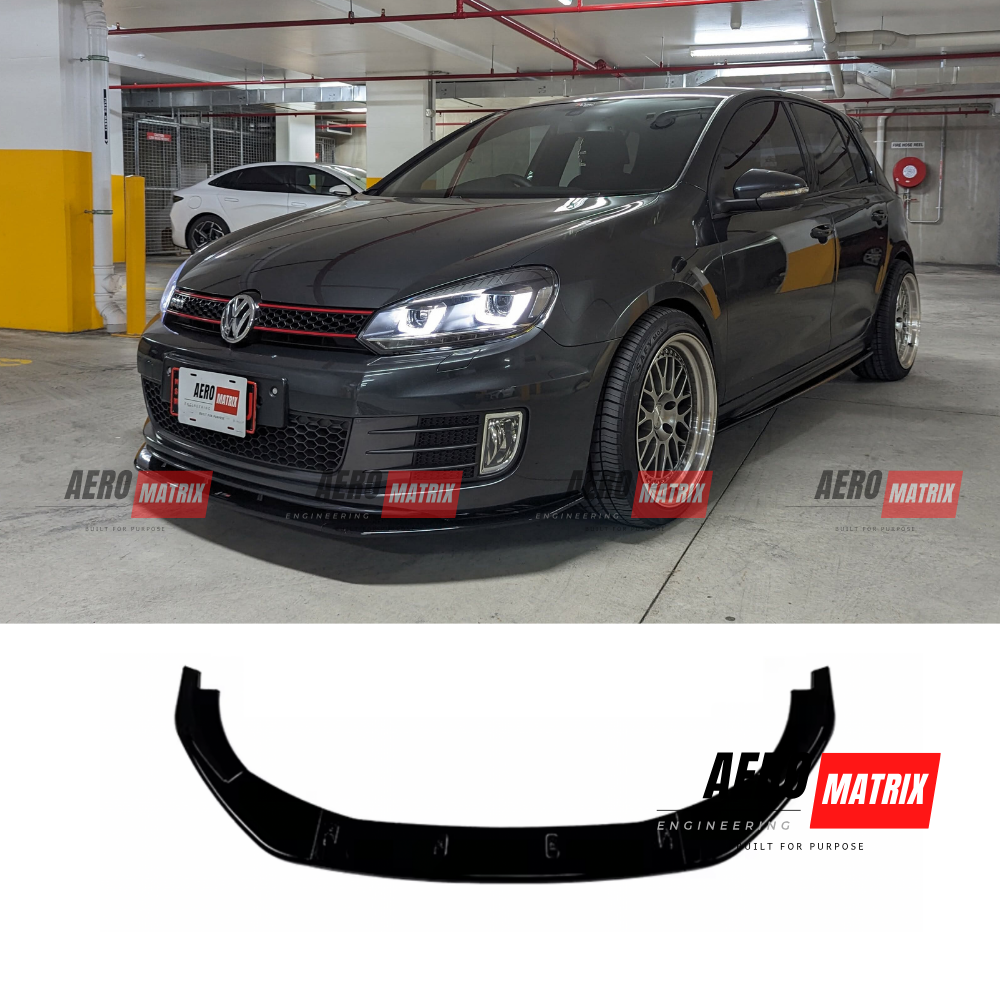 Volkswagen Golf Mk6 GTI 2009–2013 Front Lip