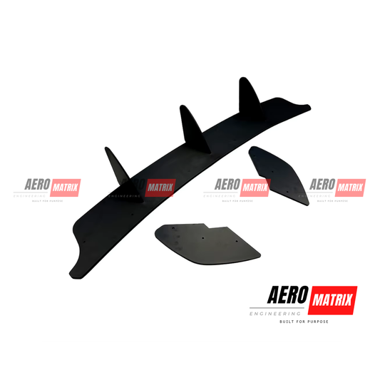 Volkswagen Golf Mk6 GTI 2009–2013 Rear Diffuser – Gloss Black