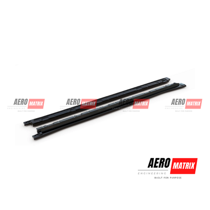 Volkswagen Tiguan R / R Line 2022+ Side Skirting – Gloss Black