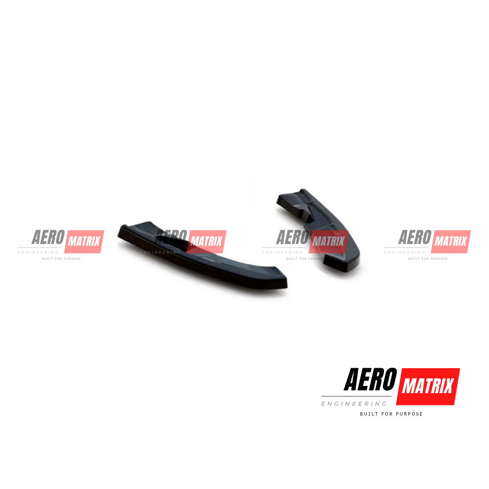 Volkswagen Tiguan R / R Line 2022+ Rear Diffuser – Gloss Black