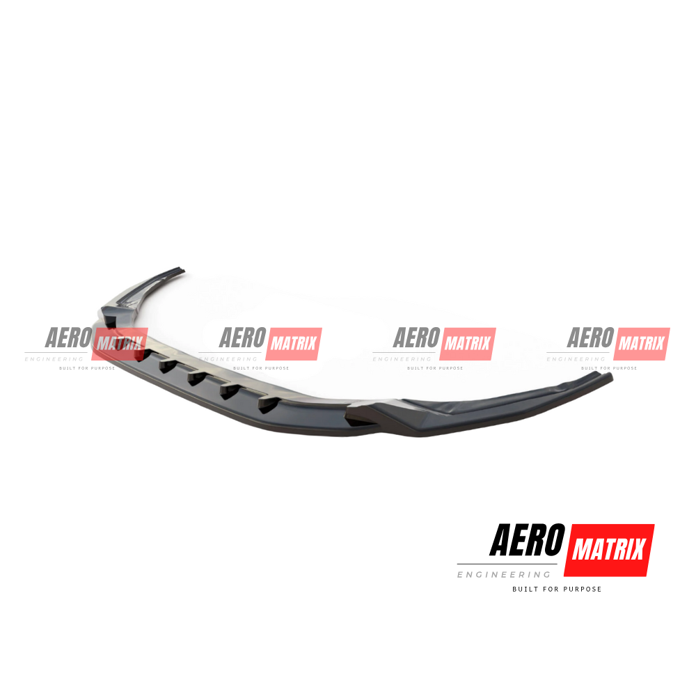 Audi S3 8V 2021–2024 Hatch Front Lip (Gloss Black)