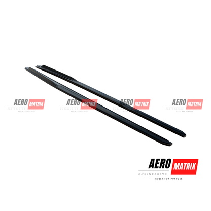 Audi RS3 8V 2017–2020 Facelift Hatchback Side Skirting (Gloss Black)