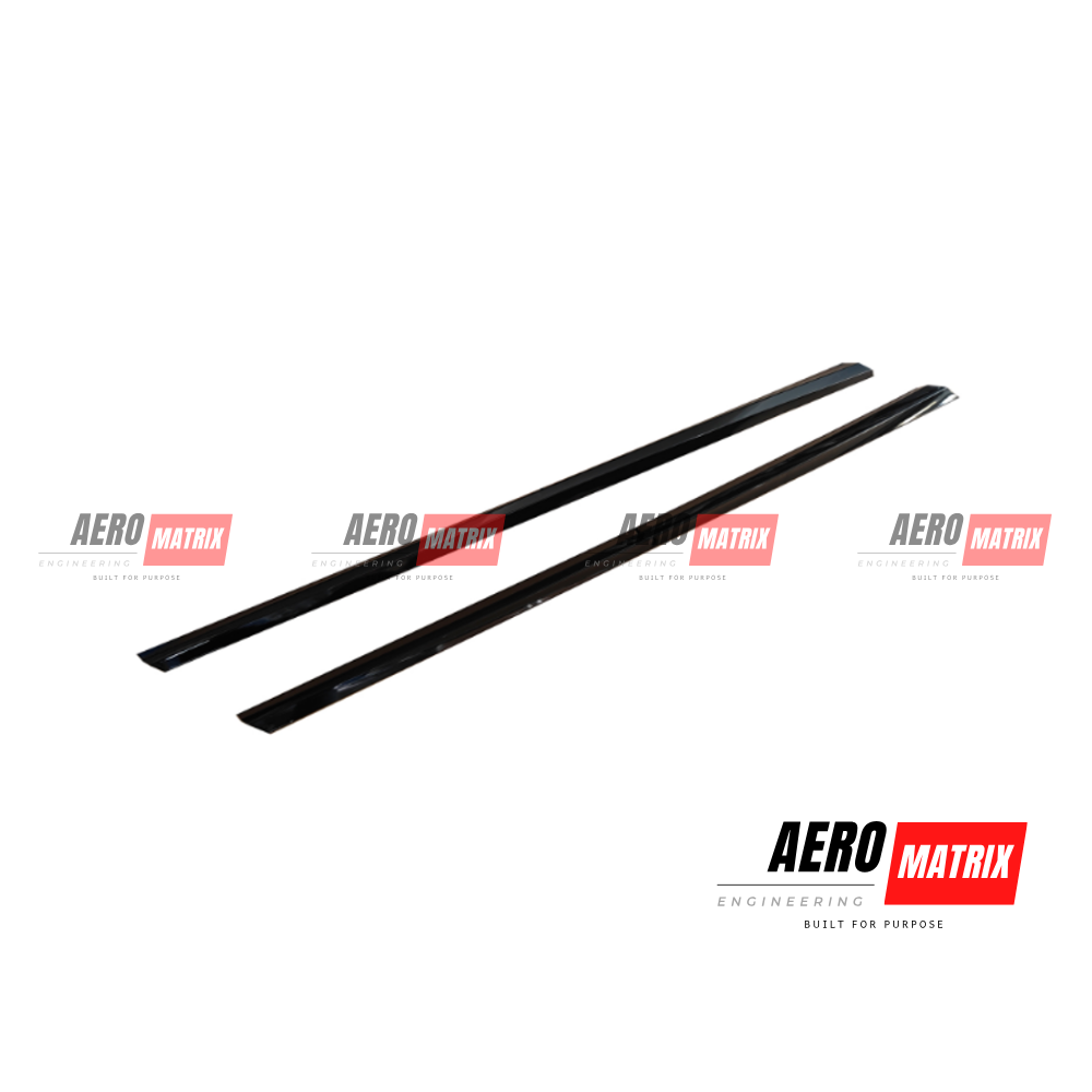 Audi RS3 8V 2017–2020 Facelift Hatchback Side Skirting – Gloss Black