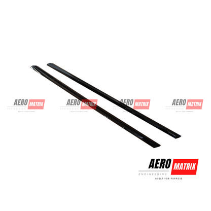 Audi RS3 8V 2017–2020 Facelift Hatchback Side Skirting (Gloss Black)