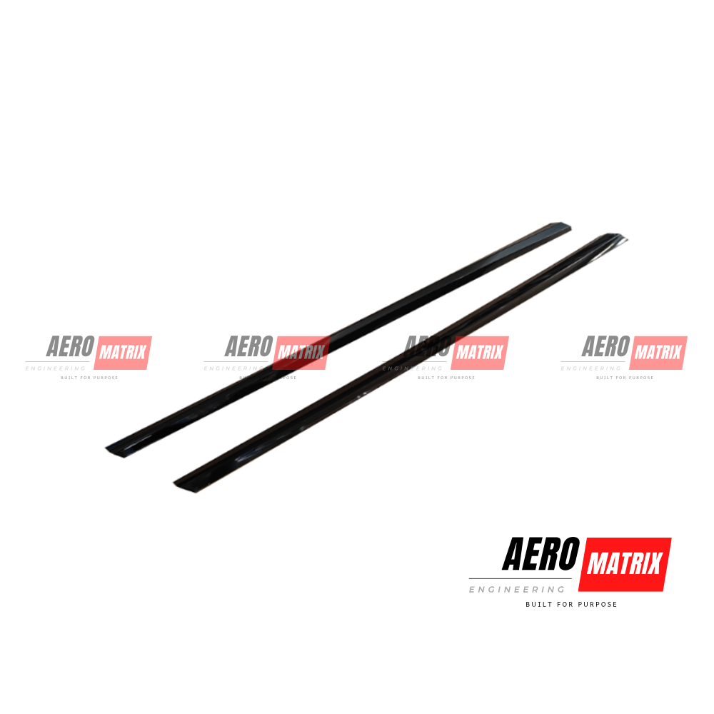 Audi RS3 8V 2017–2020 Facelift Hatchback Side Skirting (Gloss Black)