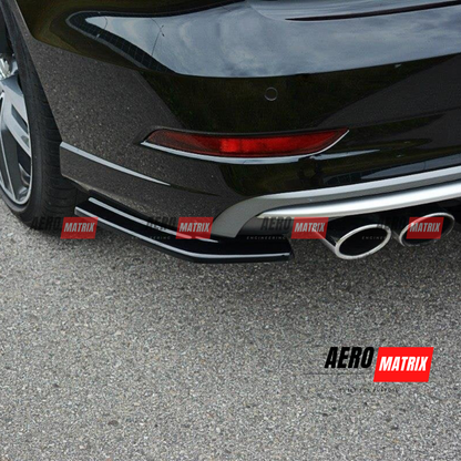 Audi S3 8V 2017–2020 Facelift Sedan Rear Diffuser (Gloss Black)