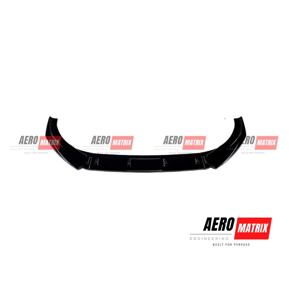 Audi A3 8V 2013–2016 Pre-Facelift Sedan Front Lip (Gloss Black)