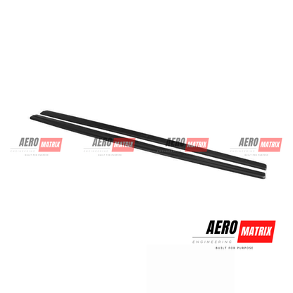 Audi A3 S-Line S3 RS3 8V 2013–2020 Sedan Side Skirting (Gloss Black)