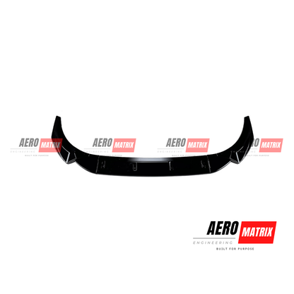 Audi A4 S4 B9.5 S Line 2020–2024 Pre-Facelift Front Lip (Gloss Black)