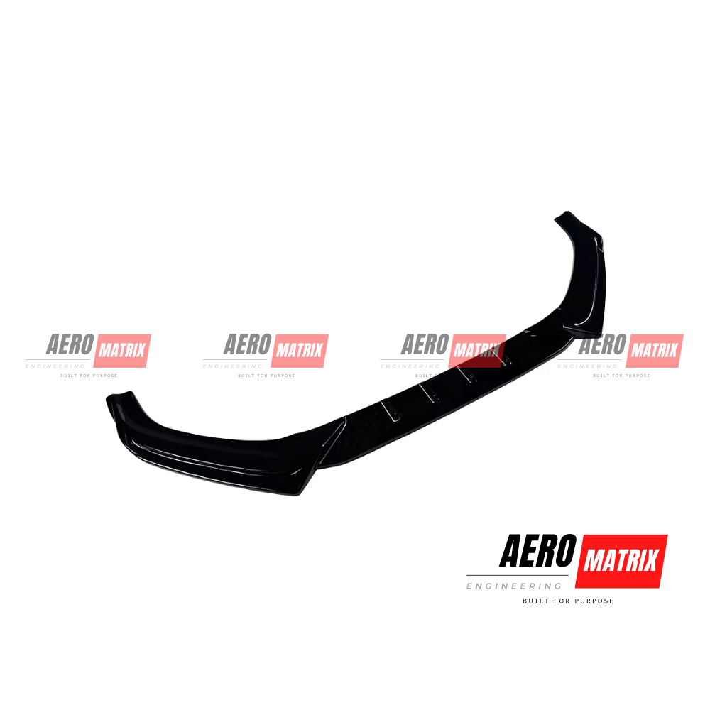 Audi A4 S4 B9.5 S Line 2017–2019 Facelift Front Lip – Gloss Black