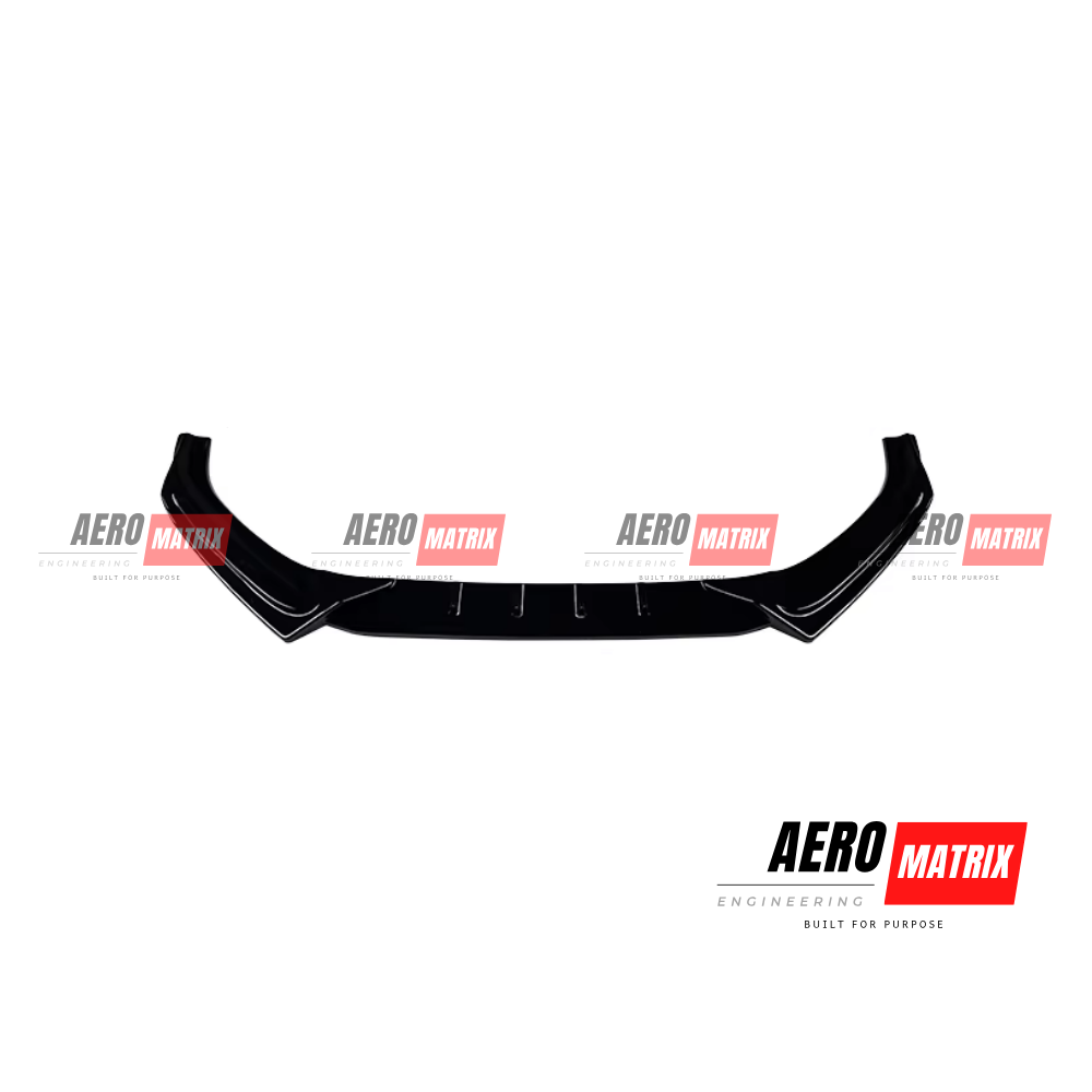 Audi A4 S4 B9.5 S Line 2017–2019 Facelift Front Lip (Gloss Black)