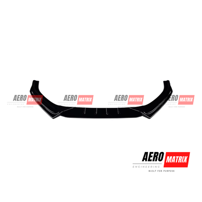 Audi A4 S4 B9.5 S Line 2017–2019 Facelift Front Lip (Gloss Black)