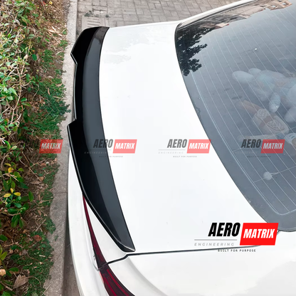 Audi A4 S4 B9.5 S Line 2017–2024 Rear Spoiler (Gloss Black)