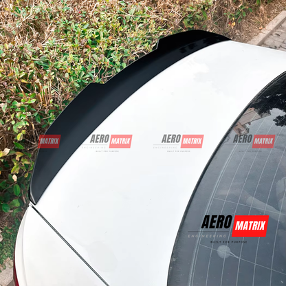 Audi A4 S4 B9.5 S Line 2017–2024 Rear Spoiler (Gloss Black)
