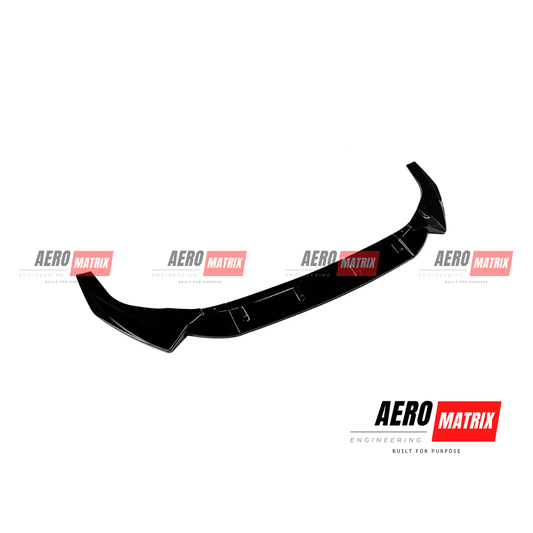 Audi A5 F5 S Line S5 2021–2024 Facelift Front Lip (Gloss Black)