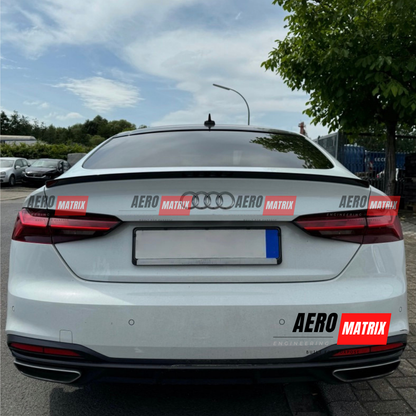Audi A5 F5 S Line S5 2017–2024 Rear Spoiler (Gloss Black)