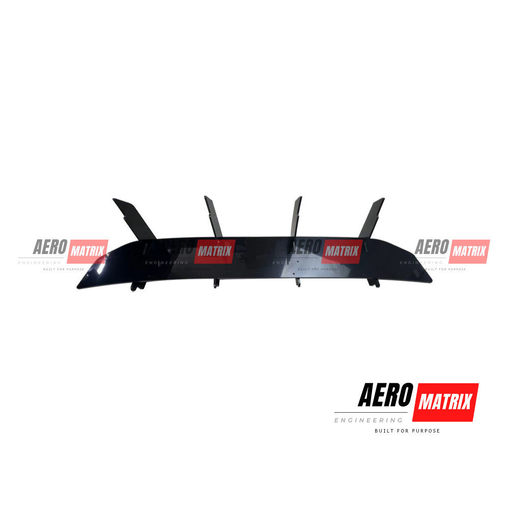 Audi RS7 2020+ Rear Diffuser (Gloss Black)
