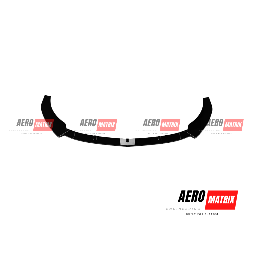 Mercedes-Benz W177 A-Class 2019+ Hatch Front Lip – Gloss Black