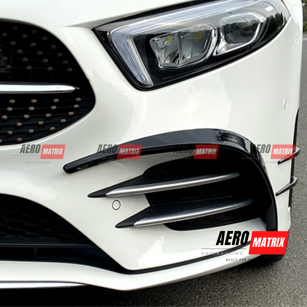 Mercedes-Benz W177  A180 A200 Hatch Front Trim Accessories (Gloss Black)