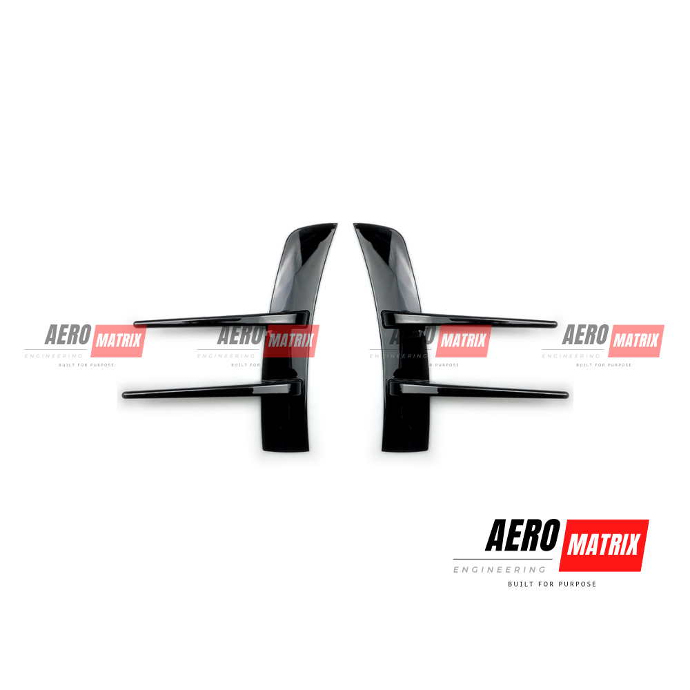 Mercedes-Benz W177 A180 A200 Front Trim Accessories – Gloss Black