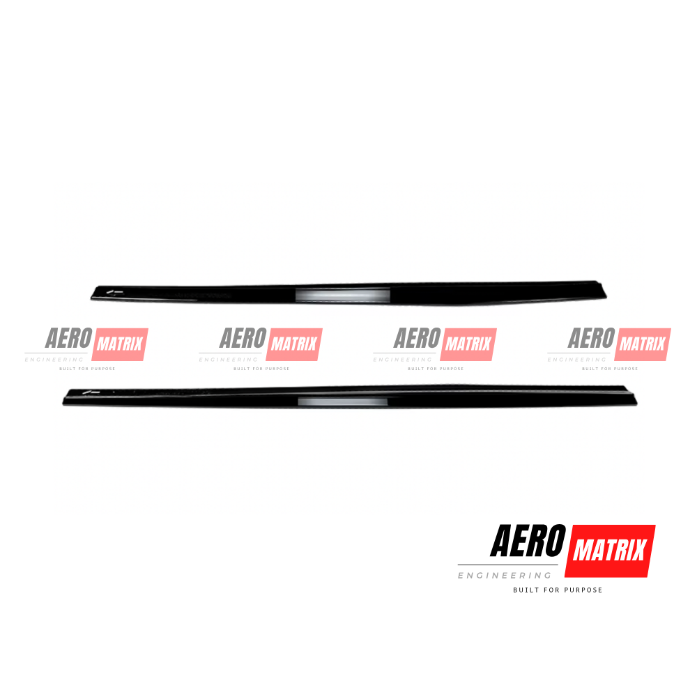 Mercedes-Benz A Class W176 Hatchback 2013–2018 Side Skirting – Gloss Black