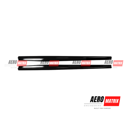 Mercedes-Benz A Class W176 Hatchback 2013–2018 Side Skirting (Gloss Black)