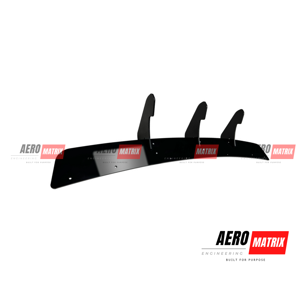 Mercedes-Benz A Class W176 AMG Line 2016–2018 Rear Diffuser – Gloss Black