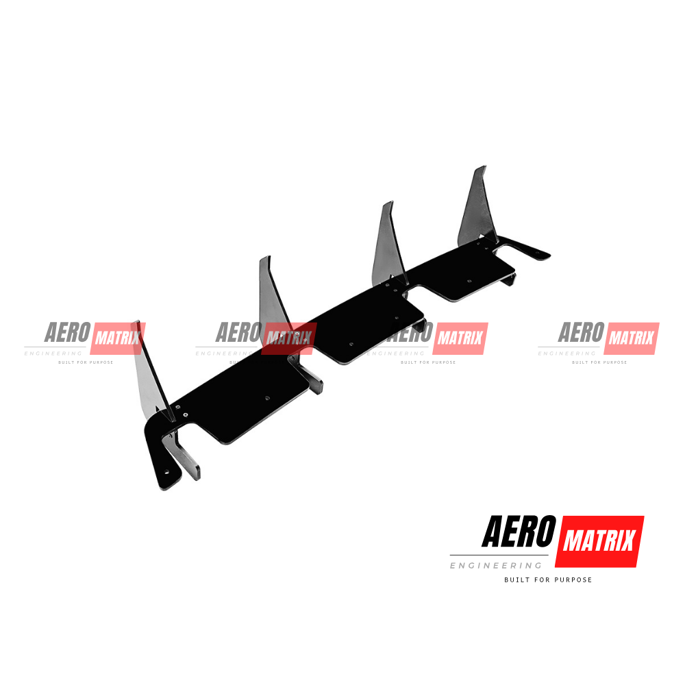 Mercedes-Benz A45 AMG 2013–2018 Rear Diffuser – Gloss Black