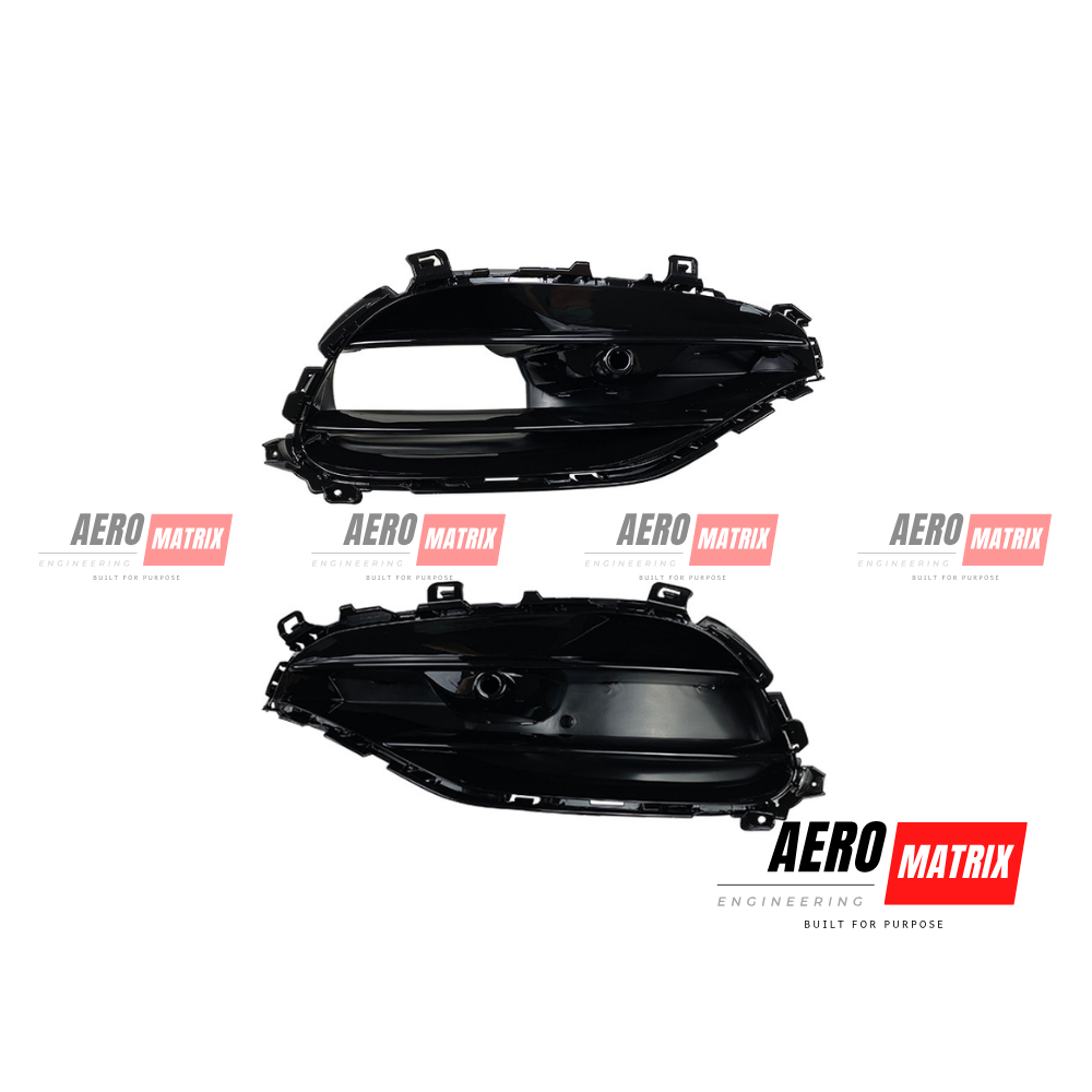 Mercedes-Benz A45 AMG 2016–2018 Fog Scoop – Gloss Black