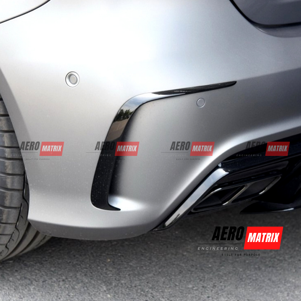 Mercedes-Benz A Class W176 A200 / A250 2013–2018 Rear Trim (Gloss Black)