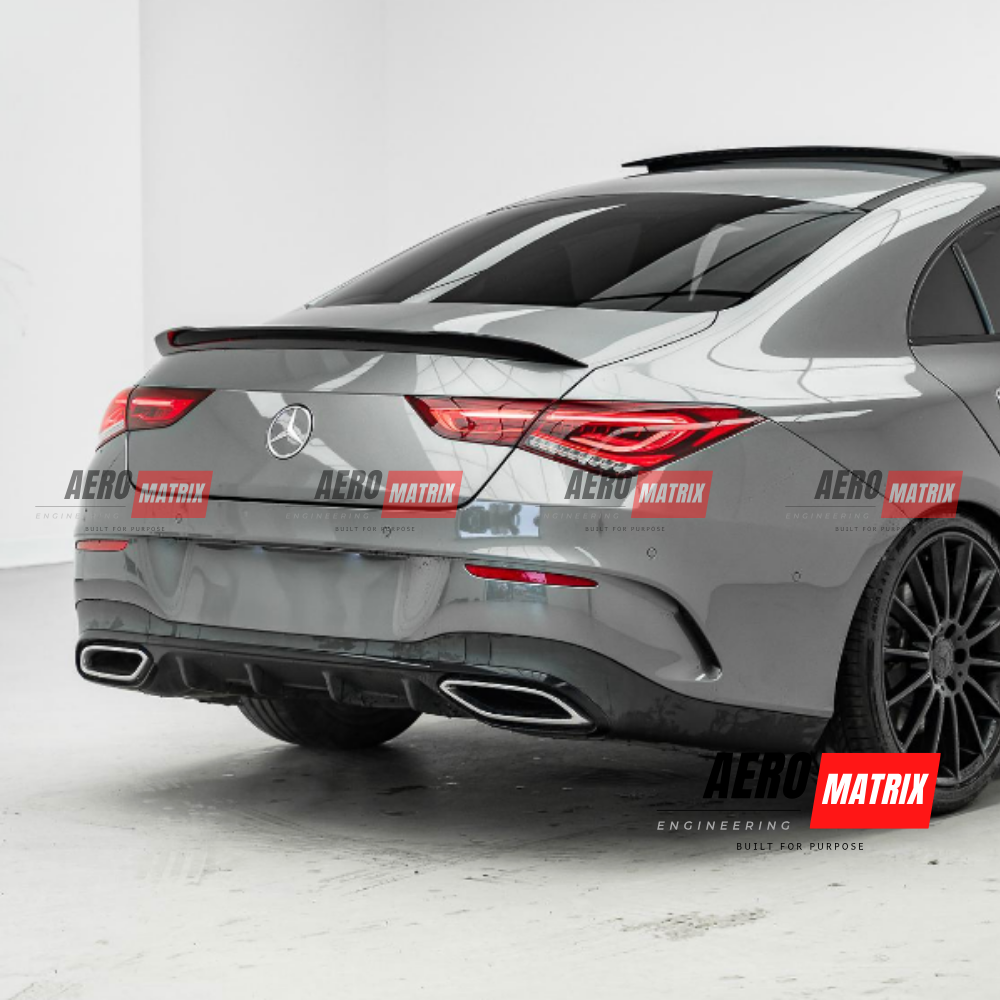Mercedes CLA C118 35 CLA 45 2020+ 2019+ Rear Spoiler (Gloss Black)