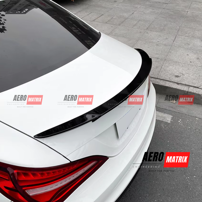 Mercedes-Benz CLA-Class C117 2013–2019 Rear Spoiler (Gloss Black)