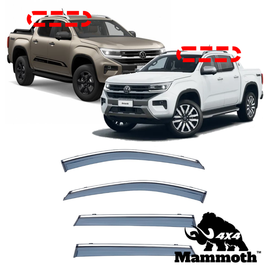 Volkswagen Amarok 2nd Generation 2025+ Mammoth 4x4 Weather Shields