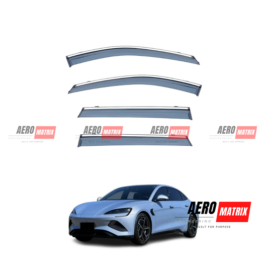 BYD Seal 2022+ - Window Visor (Polycarbonate (Vacuum)) Window Visor – Polycarbonate (Vacuum)