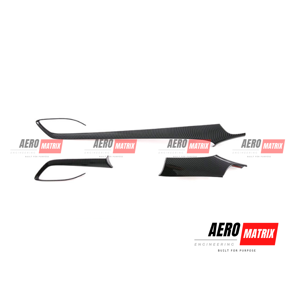 BYD Seal 2022+ - Dashboard Panel Trim (RHD) (Carbon Fibre Gloss) Dashboard Panel Trim (RHD) – Carbon Fibre Gloss