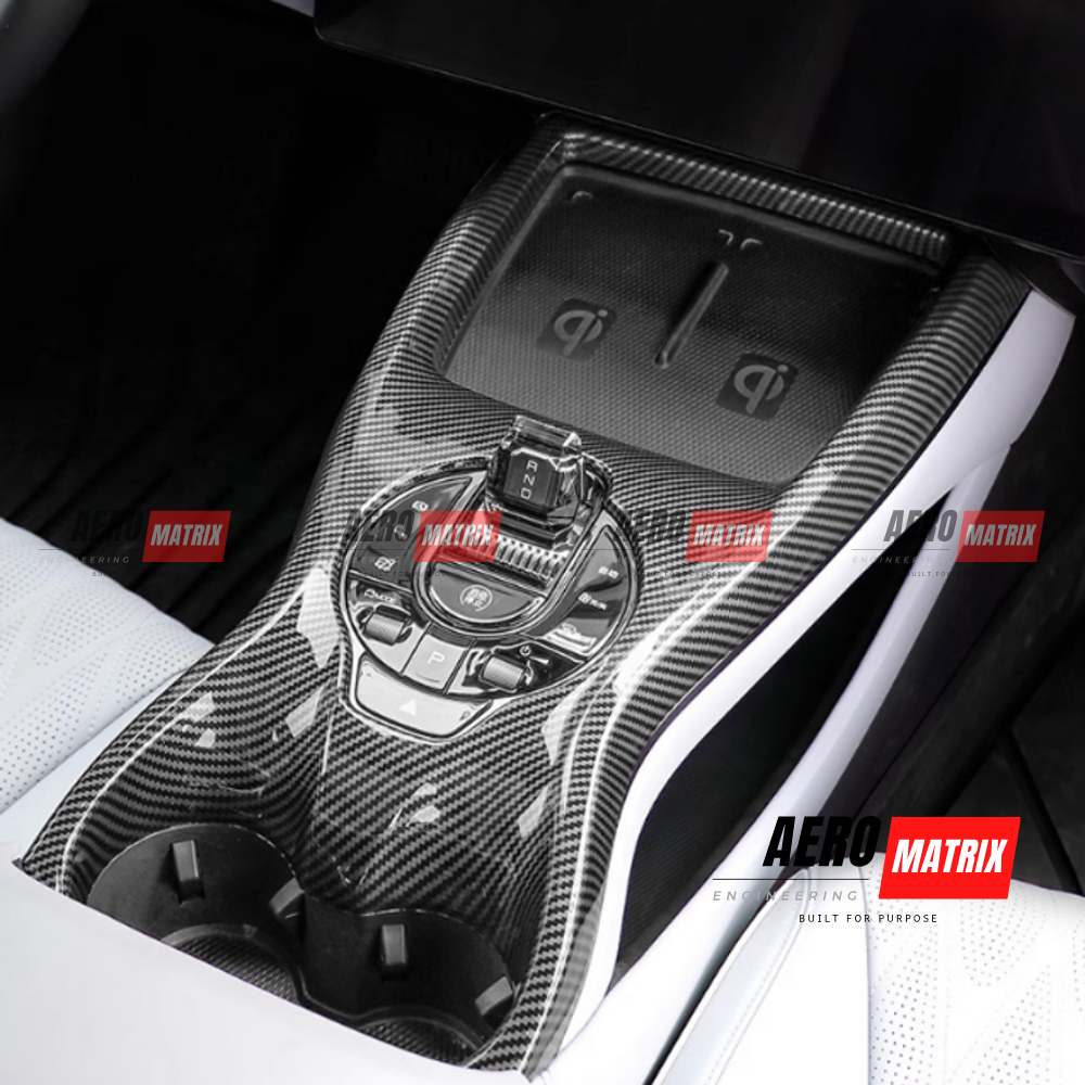 BYD Seal 2022+ - Gear Switch Cover (Carbon Fibre Gloss)