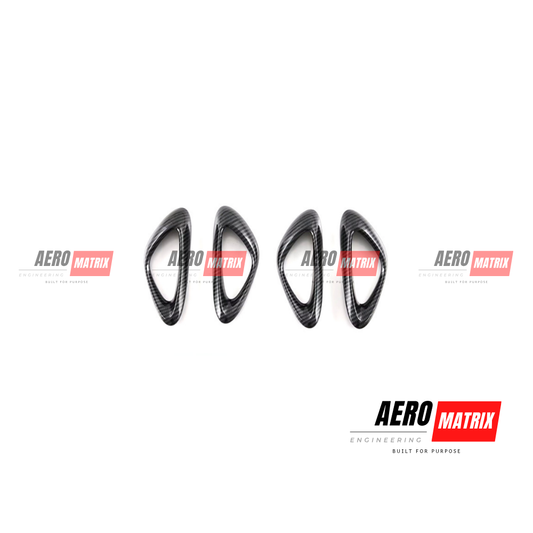 BYD Seal 2022+ - Inner Handle Cover (Carbon Fibre Gloss) Inner Handle Cover – Carbon Fibre Gloss