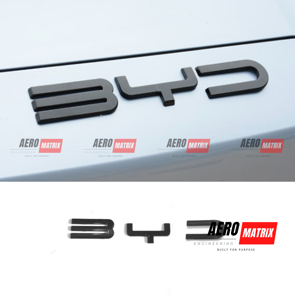 BYD Seal 2022+ - BYD Logo (Gloss Black) BYD Logo – Gloss Black