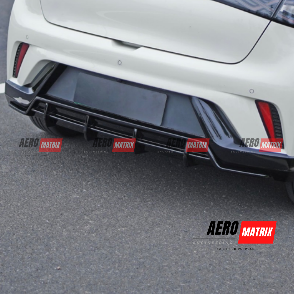 BYD Dolphin 2022+ - Rear Lip (Gloss Black)