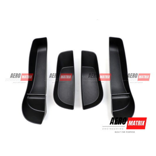 BYD Dolphin 2022+ - Side Door Tray (Carbon Fibre Gloss) Side Door Tray – Carbon Fibre Gloss