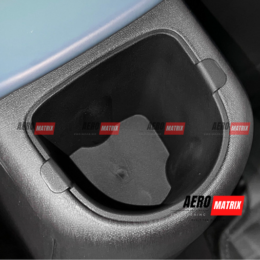 BYD Dolphin 2022+ - Centre Console Rear Tray (Carbon Fibre Gloss)