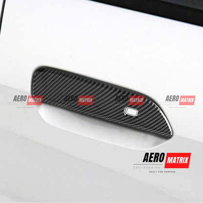 BYD Dolphin 2022+ - Door Handle Trim (Carbon Fibre Gloss)