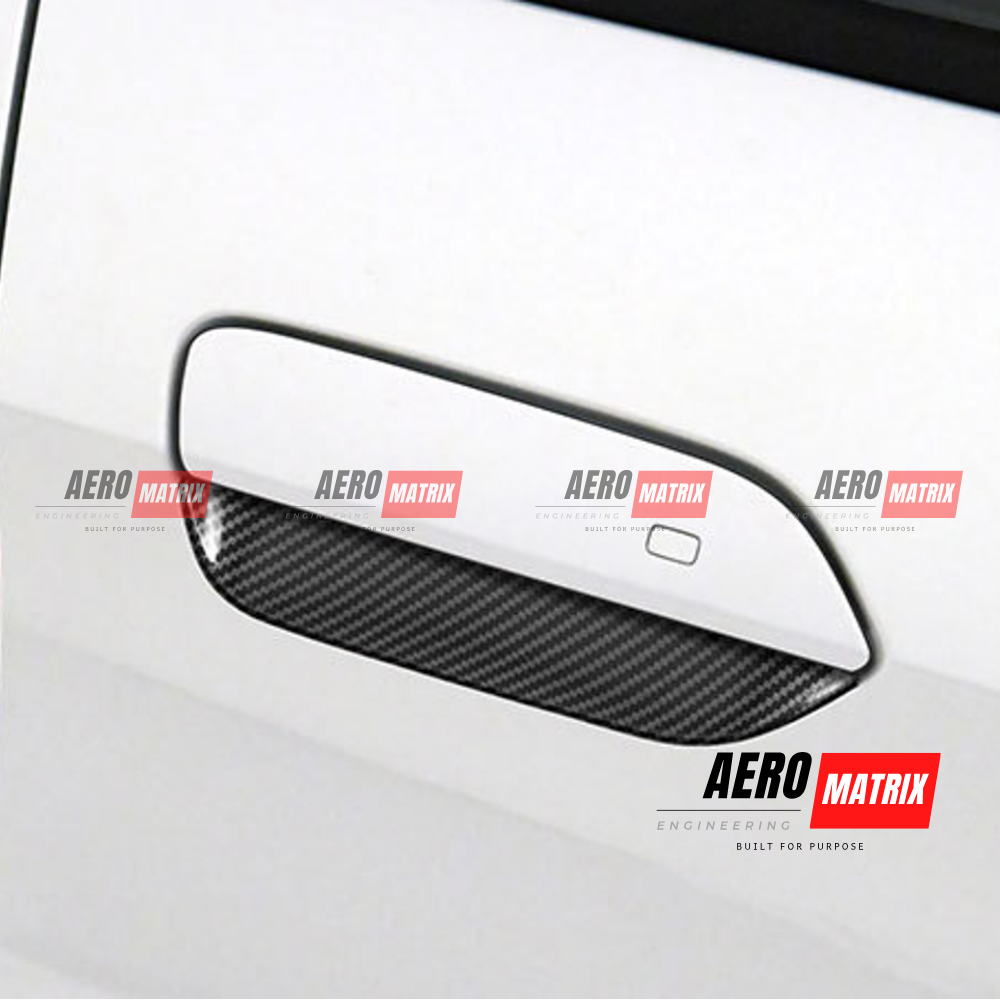 BYD Dolphin 2022+ - Door Handle Trim (Carbon Fibre Gloss)