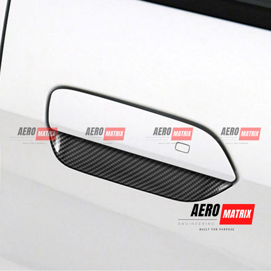 BYD Dolphin 2022+ - Door Handle Trim (Carbon Fibre Gloss)