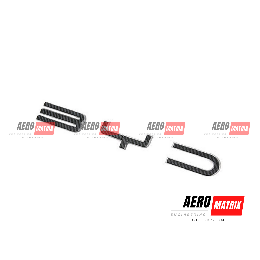 BYD Dolphin 2022+ - BYD Logo (Carbon Fibre Gloss) BYD Logo – Carbon Fibre Gloss