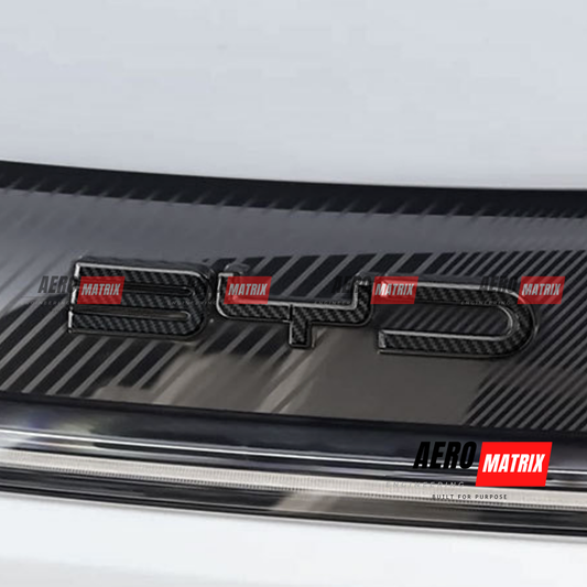 BYD Dolphin 2022+ - BYD Logo (Carbon Fibre Gloss)