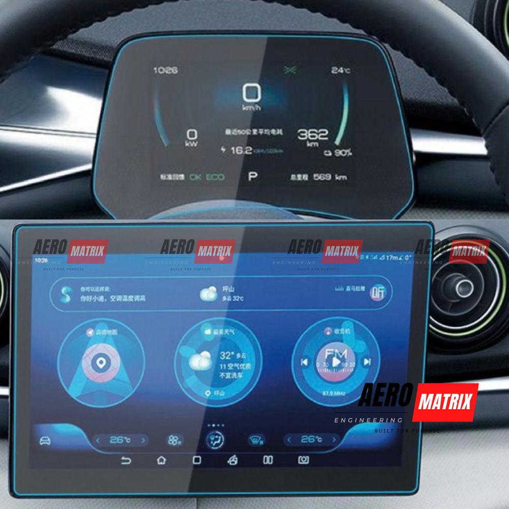 BYD Dolphin 2022+ - Screen Protector Dash (Accessories) Screen Protector Dash – Accessories