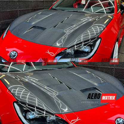 Toyota GR86 & Subaru BRZ 2022+ TTS Bonnet (Carbon Fibre)